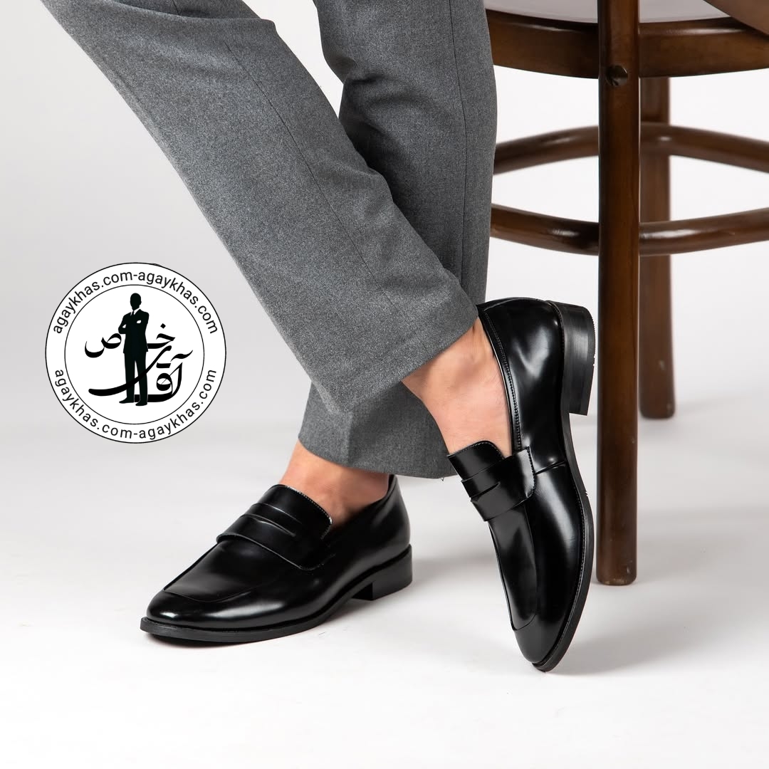 کفش چرم کد 5001